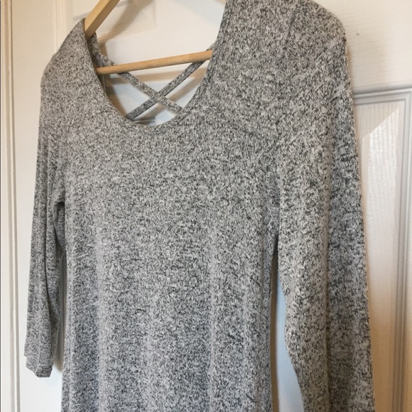 Gray T-Shirt Dress - Picture 4 of 8